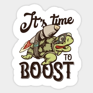 It's time to boost Sticker